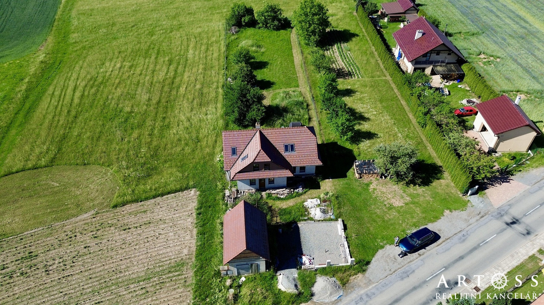 Prodej domu 200 m² s pozemkem 1 549 m²