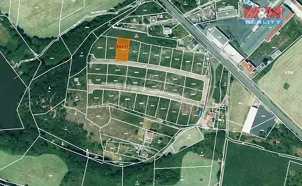 Prodej stavebního pozemku 1 222 m², Lubenec, okres Louny