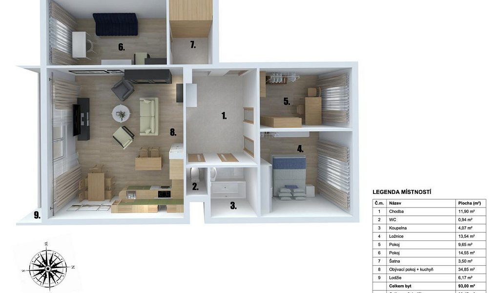 Prodej bytu 4+kk 103 m², Praha – náhled fotky 23