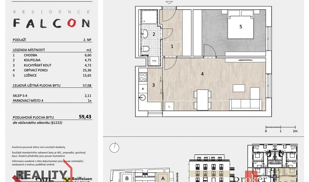 Prodej bytu 2+kk 57 m², Mělník – náhled fotky 7