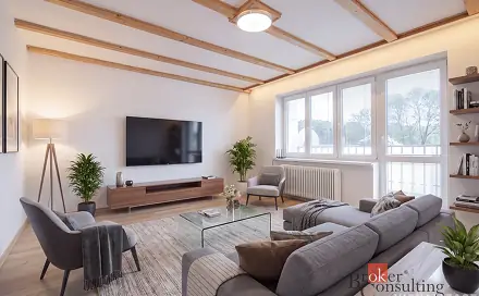 Pronájem bytu 3+1 75 m², Karlovice, okres Bruntál