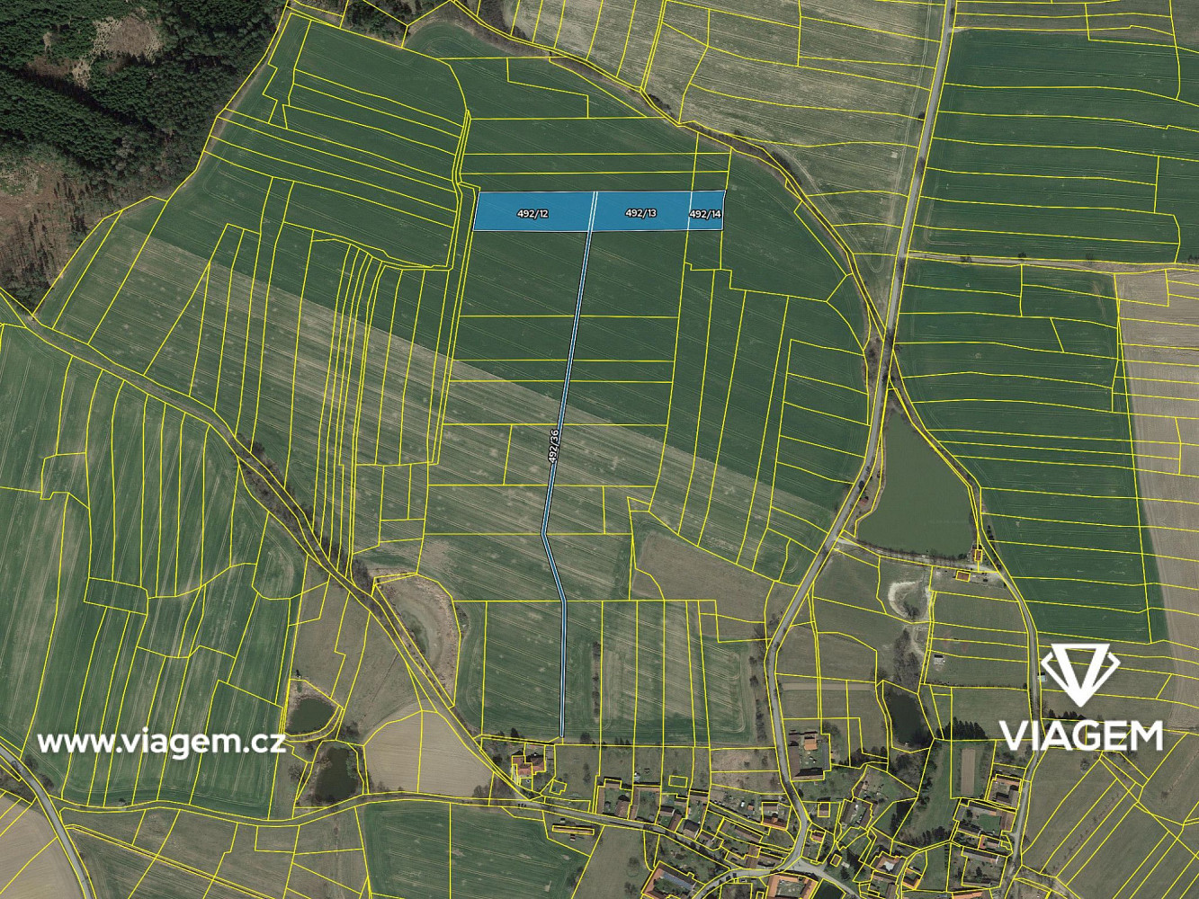 Prodej pole 1 570 m² – fotografie 4