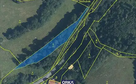 Prodej komerčního pozemku 3 965 m², Odry - Veselí, okres Nový Jičín