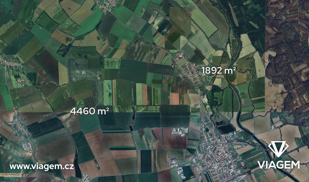 Prodej pole 635 m², Kojetín – náhled fotky 2