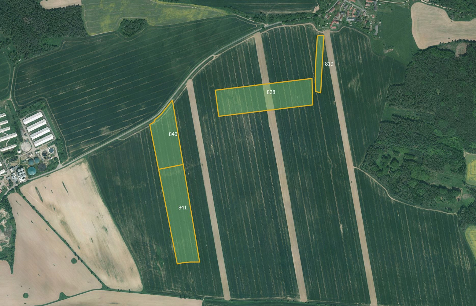Prodej pole 64 029 m²