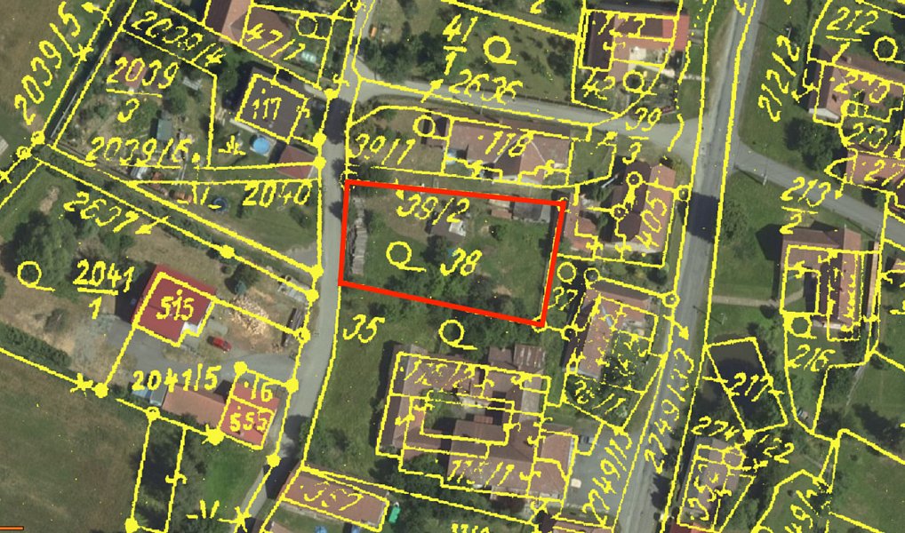 Prodej stavebního pozemku 600 m², Horní Štěpánov – náhled fotky 2