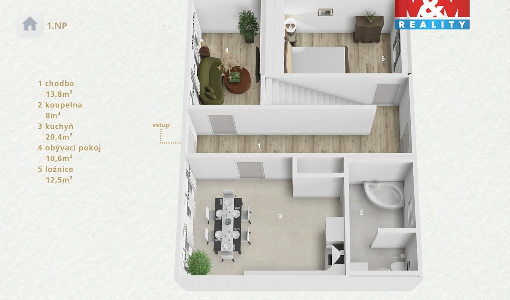 Prodej domu 134 m² s pozemkem 145 m², Toužim – náhled fotky 14