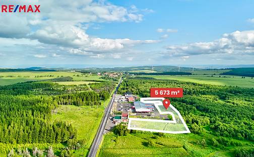 Prodej komerčního pozemku 5 673 m², Hora Svatého Šebestiána, okres Chomutov