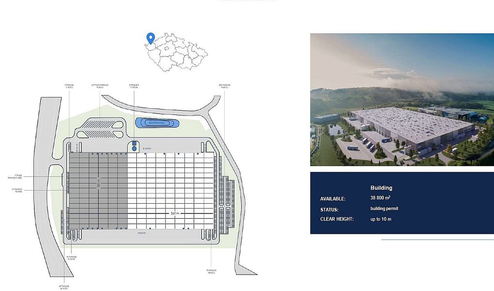 Pronájem skladovacích prostor 10 000 m², Ostrov – náhled fotky 13