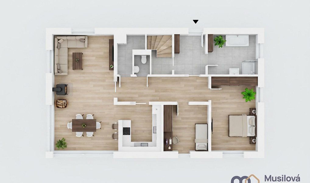 Prodej domu 194 m² s pozemkem 1 131 m², Horní Planá – náhled fotky 6