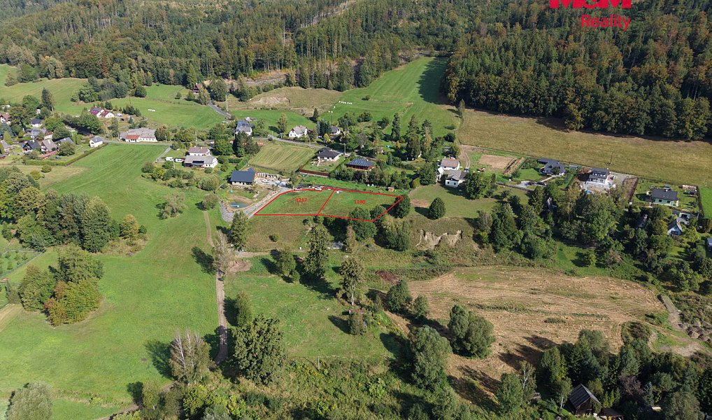 Prodej stavebního pozemku 1 217 m², Karlovice – náhled fotky 4
