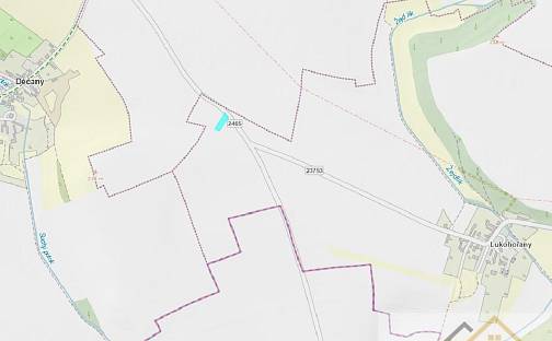 Prodej pole 5 072 m², Děčany, okres Litoměřice