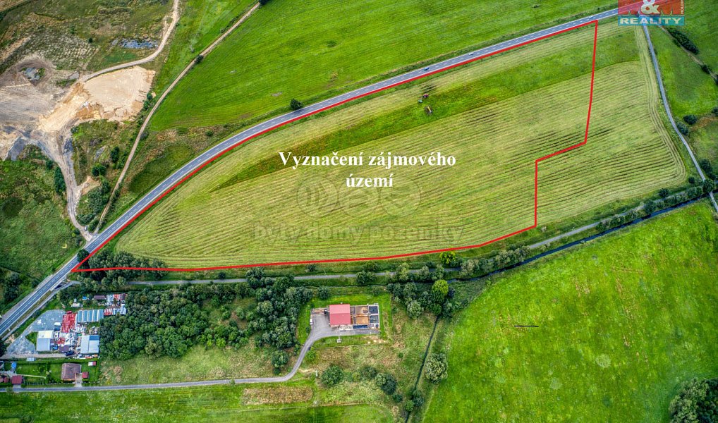 Prodej komerčního pozemku 51 322 m², Líně – náhled fotky 2