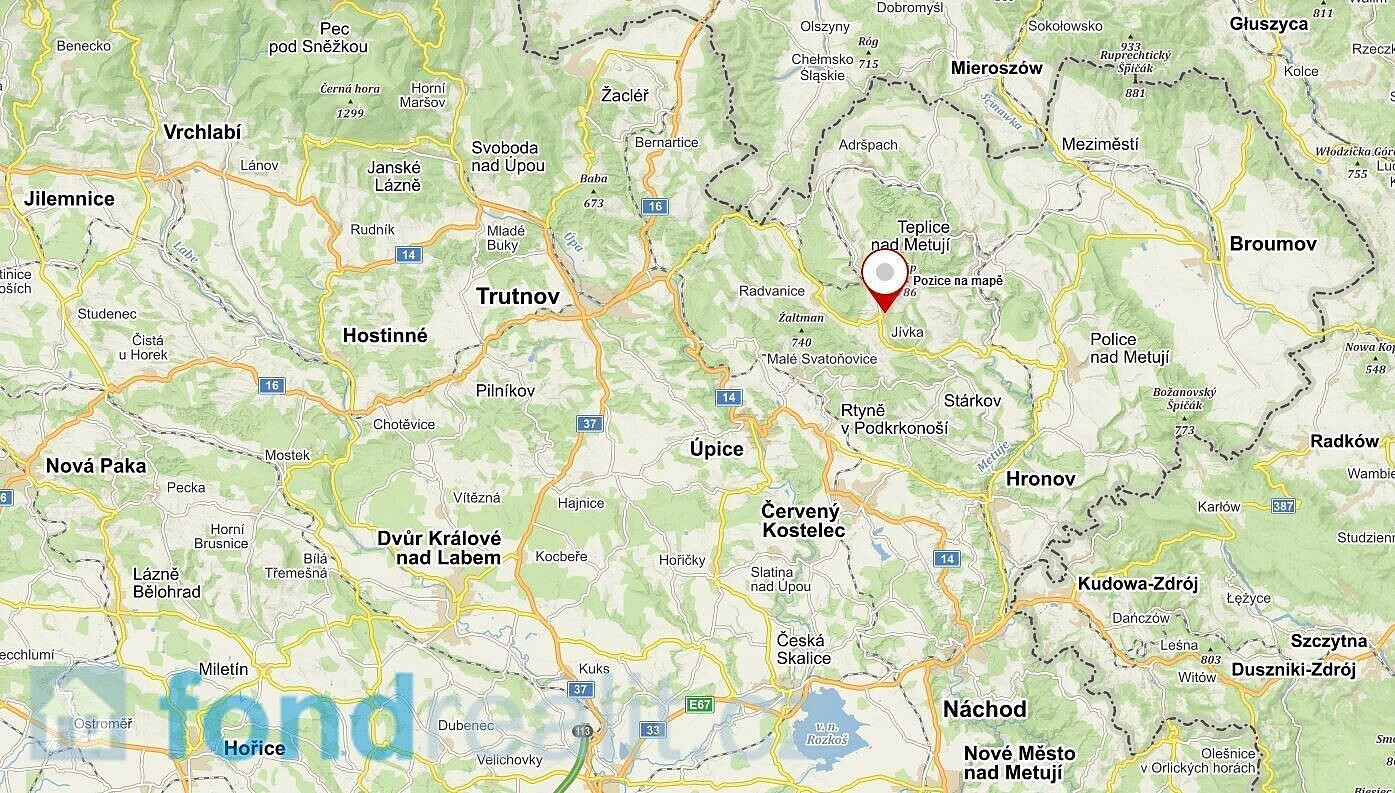 Prodej pozemku 1 825 m² – fotografie 3