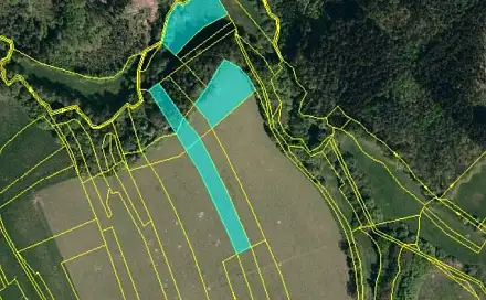 Prodej pole 4 542 m², Valašské Klobouky, okres Zlín