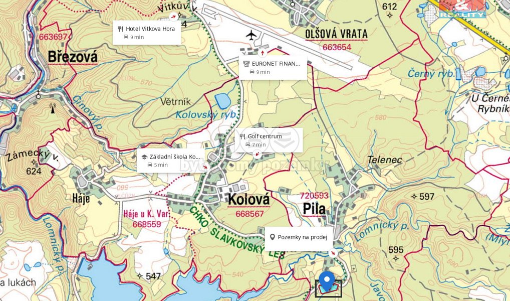 Prodej stavebního pozemku 8 500 m², Pila – náhled fotky 10
