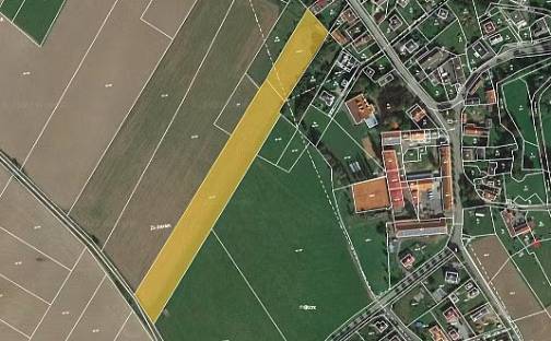 Prodej stavebního pozemku 3 400 m², Kornatice, okres Rokycany