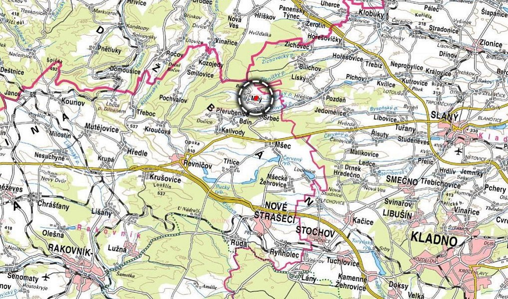 Prodej pole 7 947 m², Srbeč – náhled fotky 3