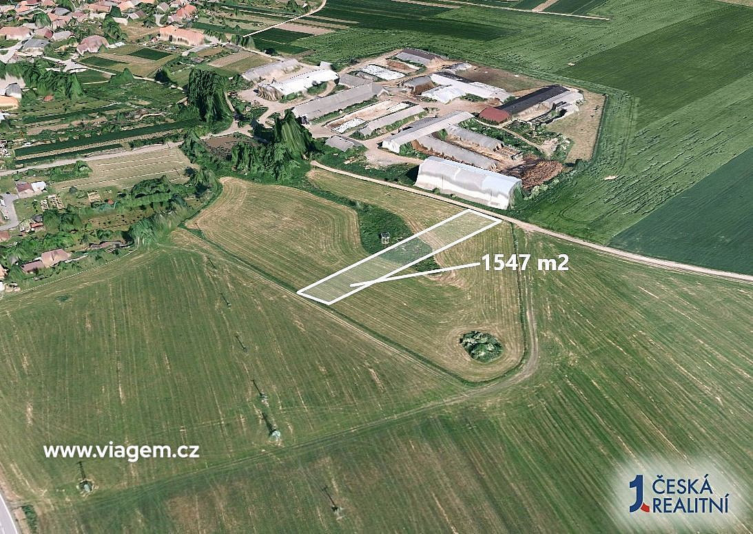 Prodej pole 1 547 m² – fotografie 2