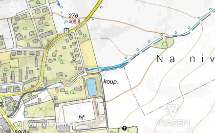 Prodej pole 613 m², Volduchy, okres Rokycany