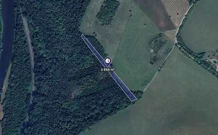 Prodej louky 3 889 m², Zbečno, okres Rakovník