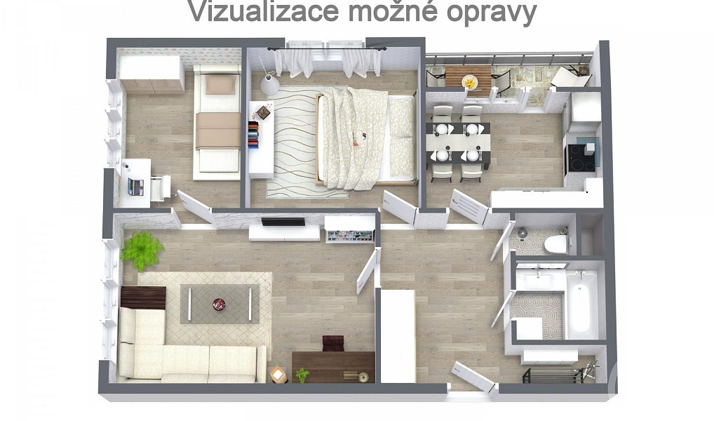 Prodej bytu 2+1 65 m², Ostrava – náhled fotky 14