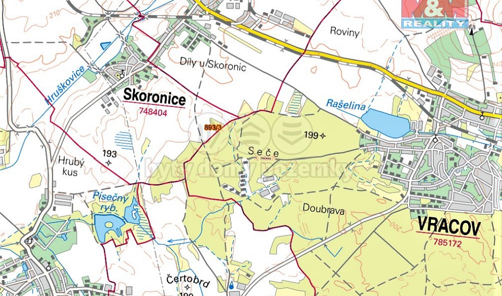 Prodej lesa 299 m², Skoronice – náhled fotky 8