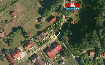 Prodej stavebního pozemku 316 m², Chlum u Třeboně, okres Jindřichův Hradec
