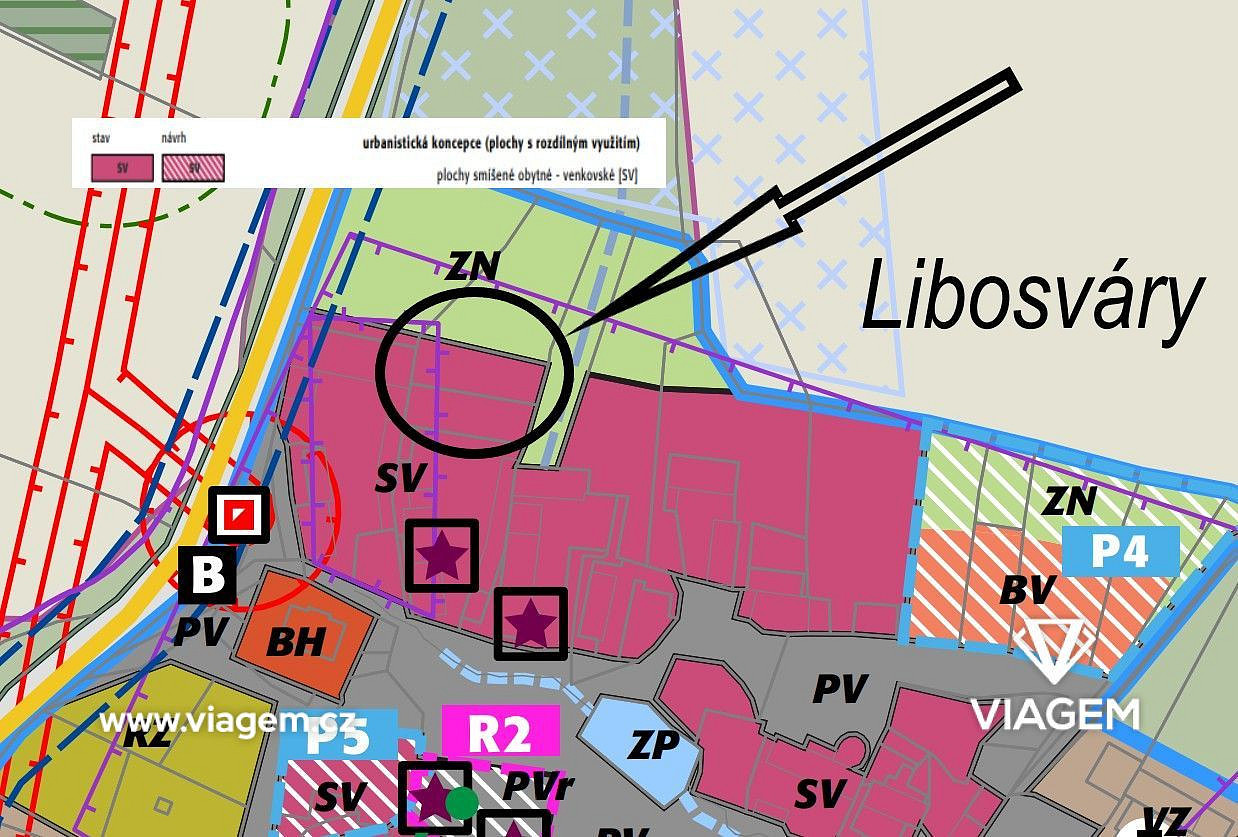 Zahrada 573 m² – pohled 3