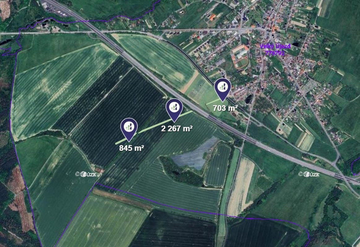 Prodej pole 3 815 m² – fotografie 4