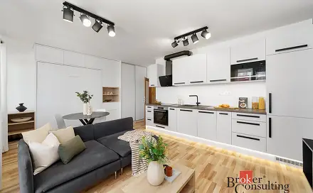 Pronájem bytu 1+kk 31 m², Davidovičova, Praha 9 - Kyje