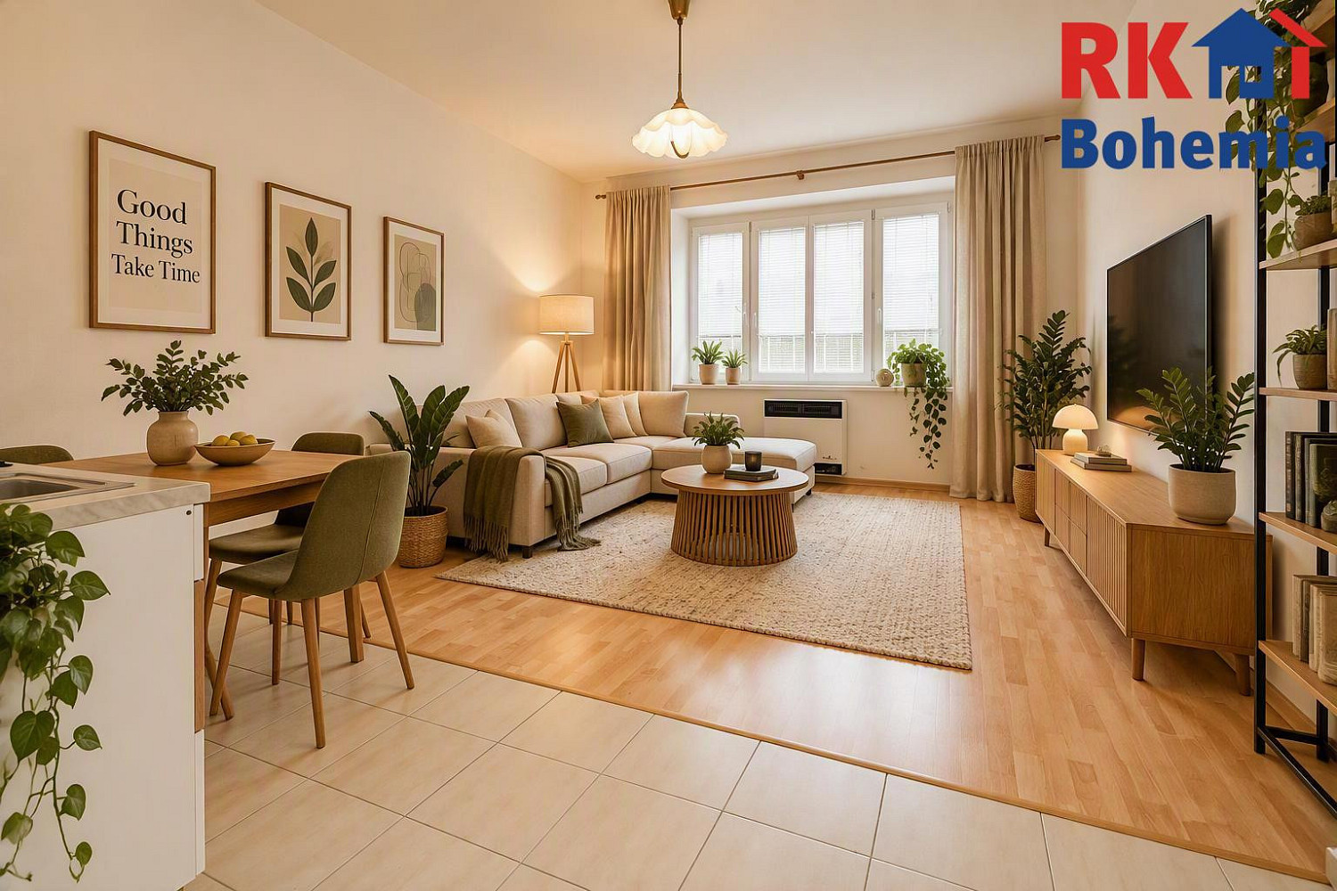 Pronájem bytu 2+kk 50 m²