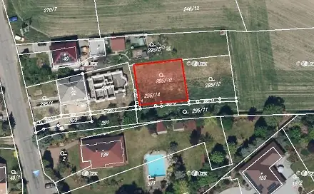 Prodej stavebního pozemku 398 m², Pardubice - Drozdice