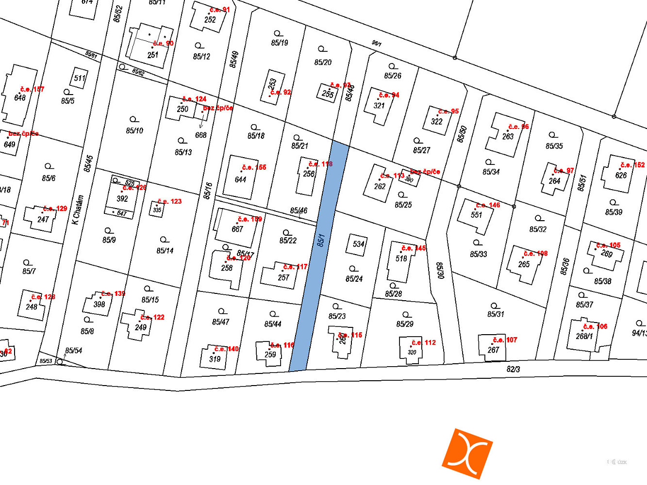 Prodej pozemku 50 m² – fotografie 2