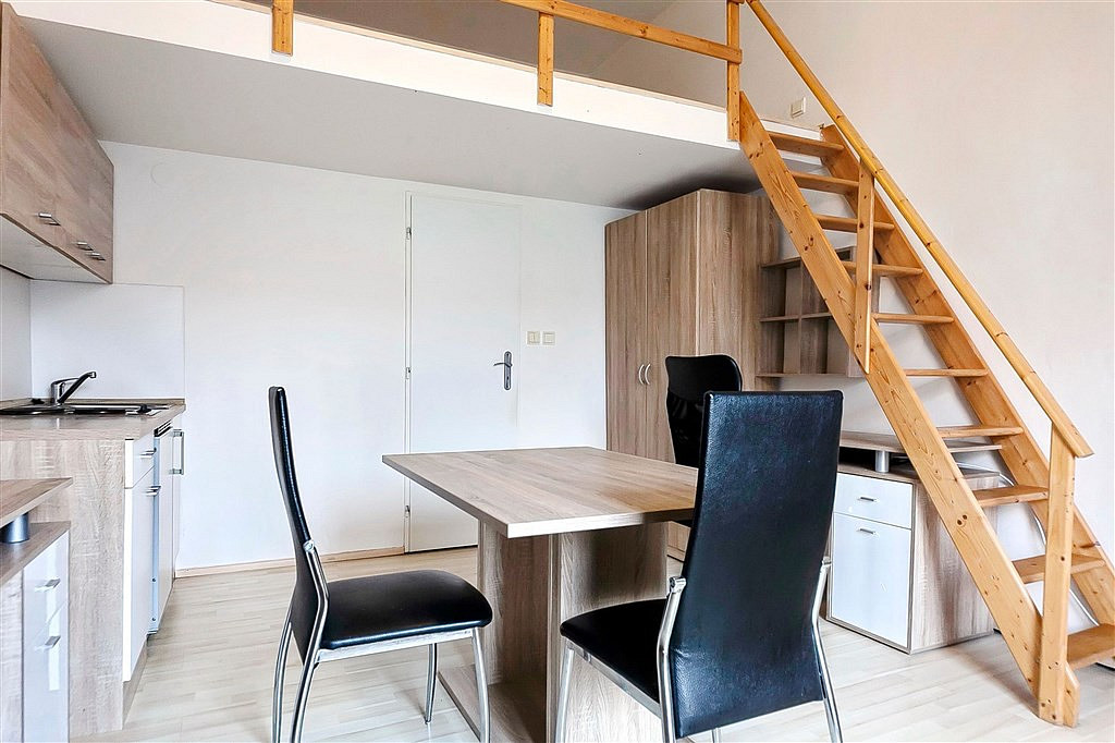 Pronájem bytu 1+kk 19 m² – pohled 4