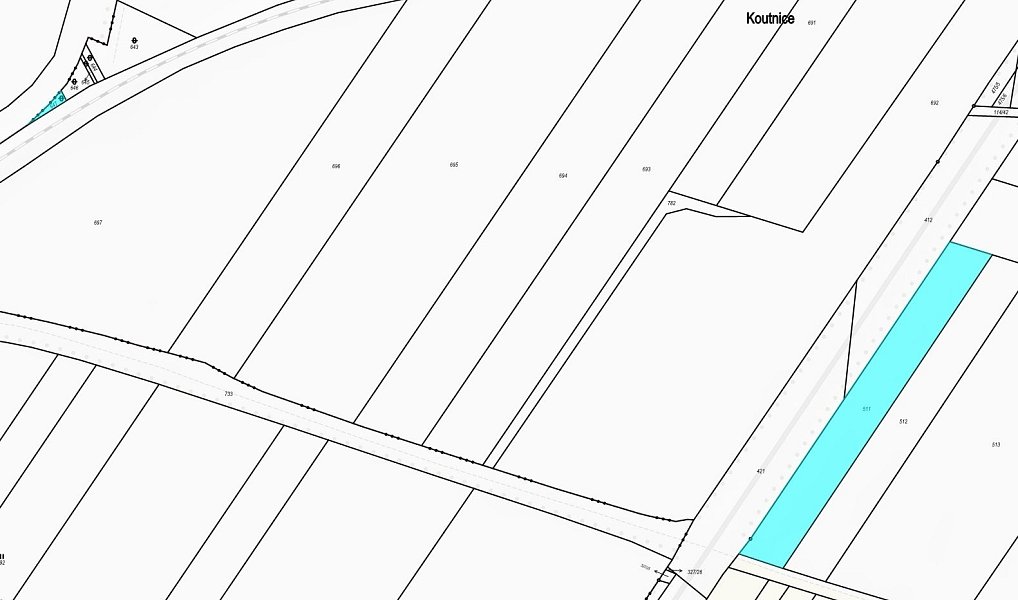 Prodej pole 2 481 m², Hněvčeves – náhled fotky 6