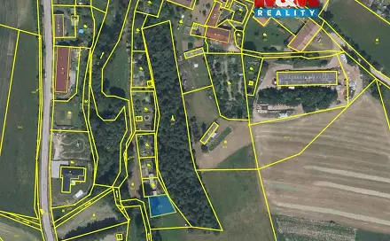 Prodej zahrady 397 m², Radošovice - Kapsova Lhota, okres Strakonice