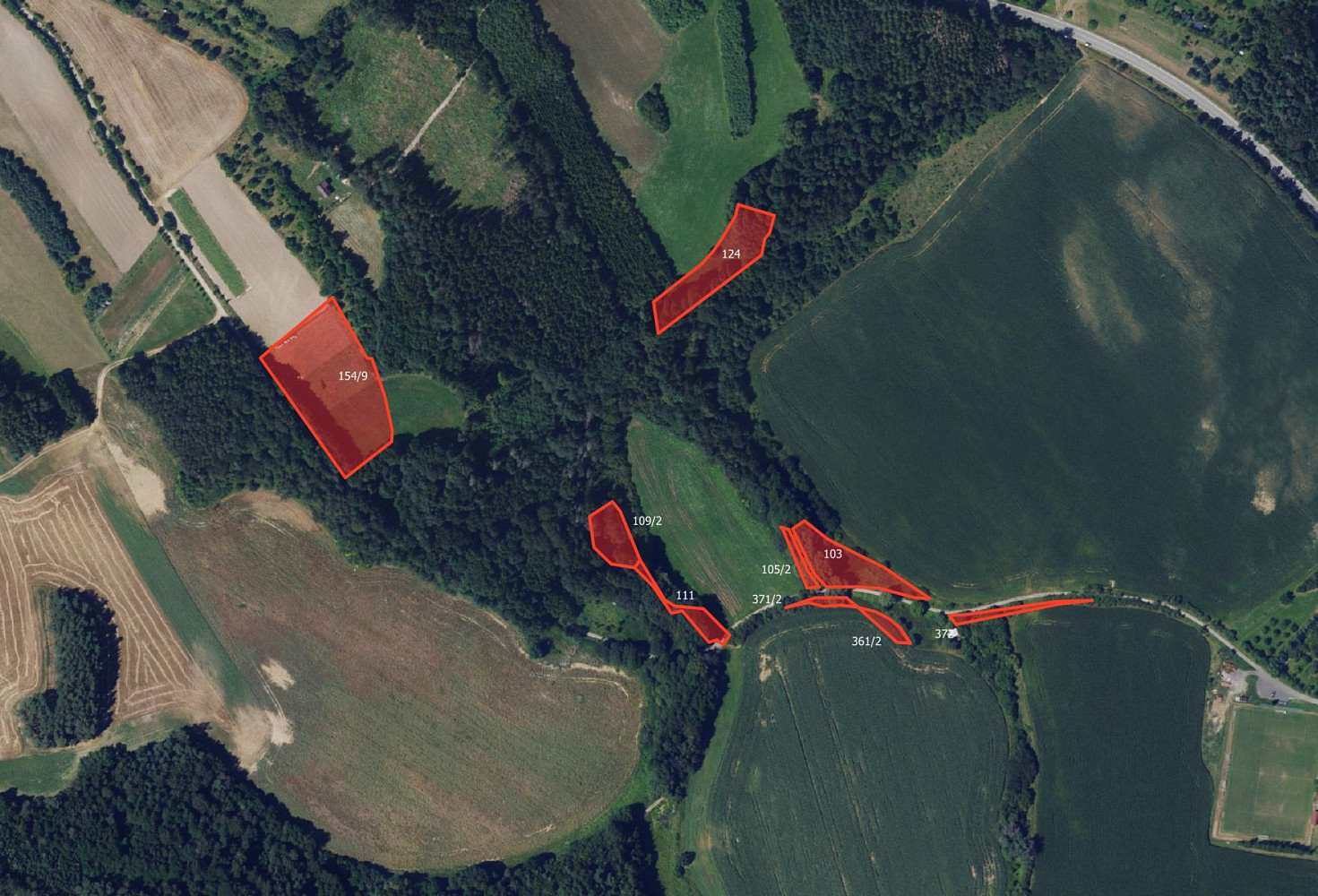 Prodej pole 14 672 m²