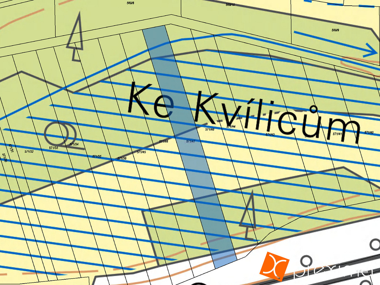 Prodej pole 625 m² – fotografie 3