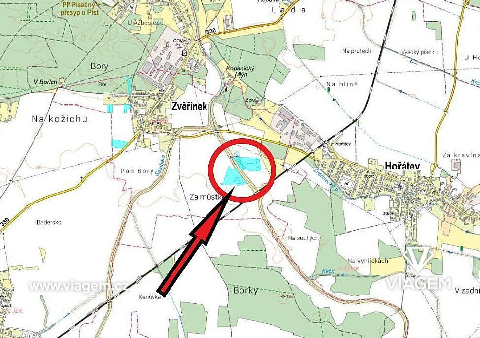 Pole 46 047 m², Podíl 25 % o výměře 11 512 m² - View 4