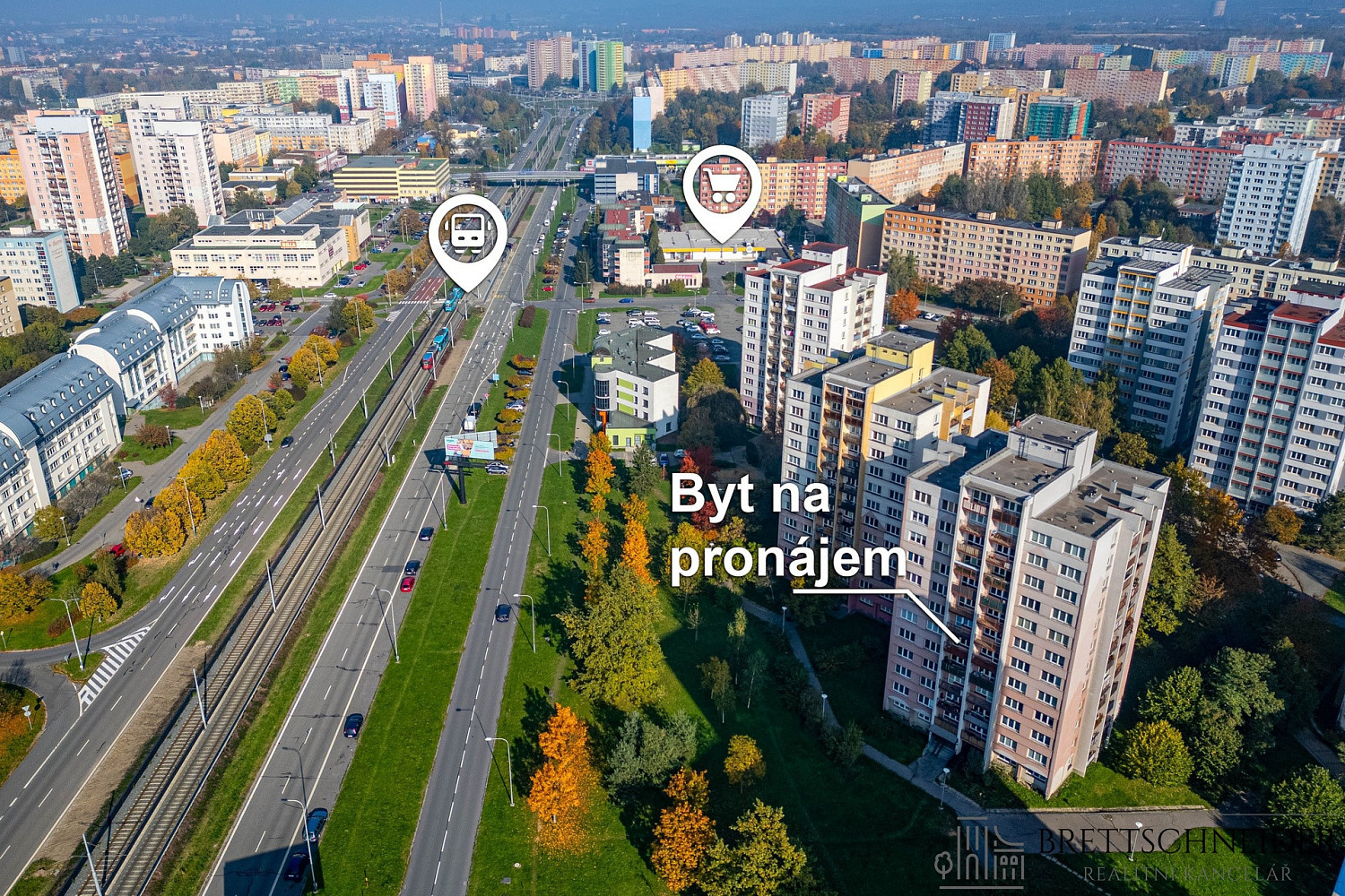Pronájem bytu 1+1 40 m²