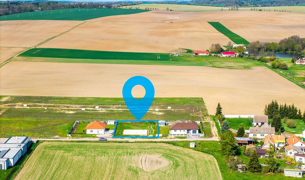 Prodej stavebního pozemku 1 133 m², Štítary – náhled fotky 10