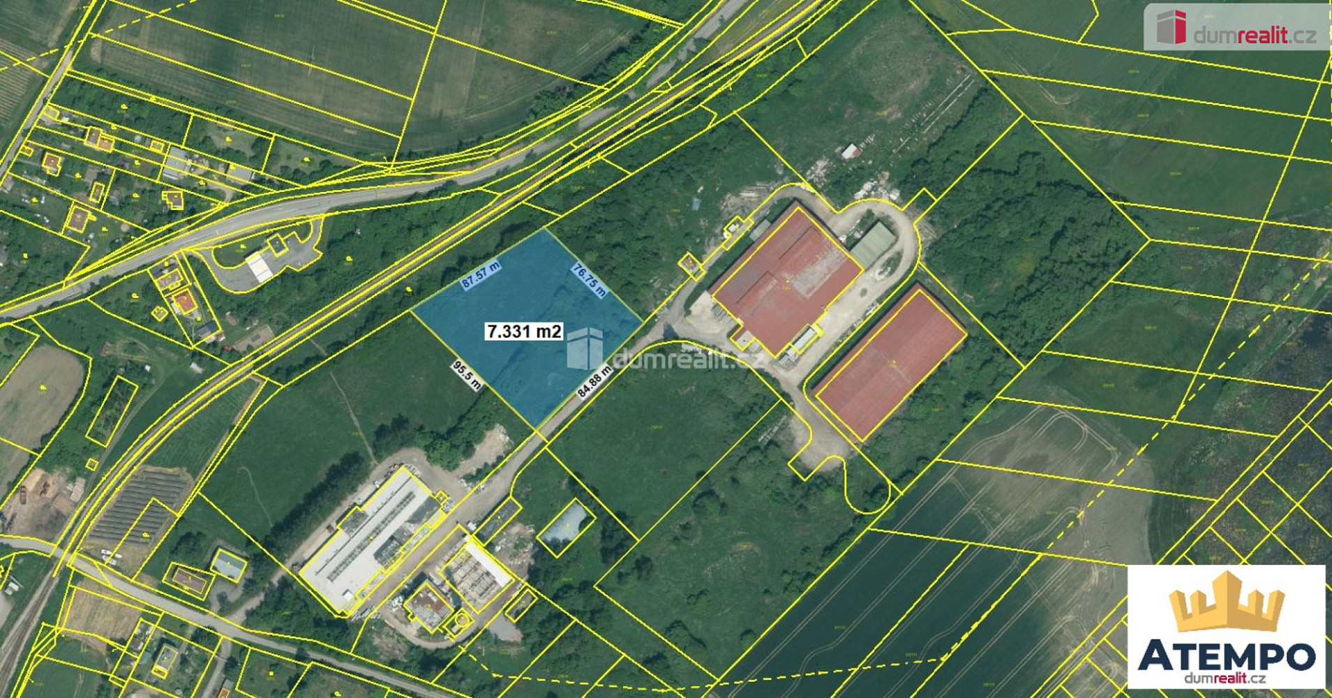 Prodej komerčního pozemku 54 268 m²