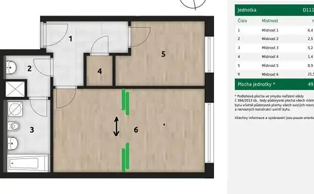 Pronájem bytu 2+kk 50 m², Arnošta Staňka, Praha 10 - Hostivař