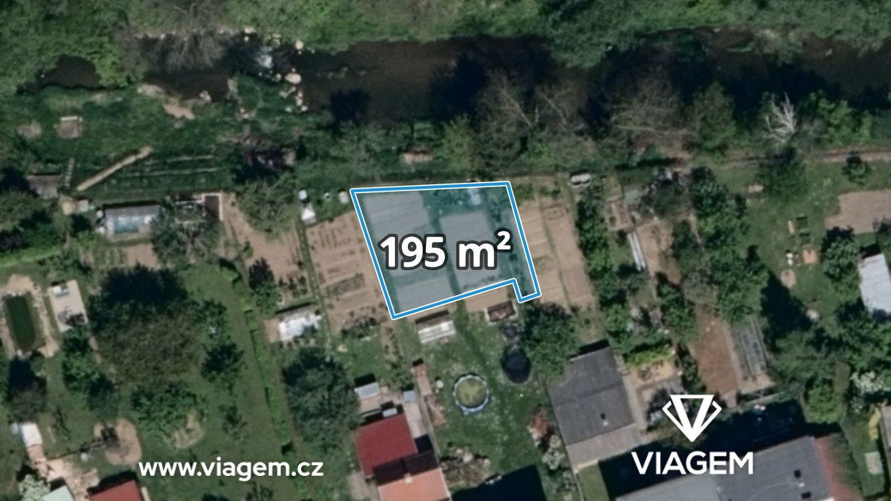 Prodej zahrady 195 m²