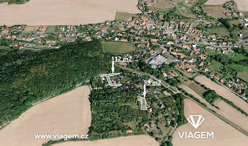 Prodej pole 942 m², Čisovice – náhled fotky 2