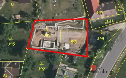 Prodej stavebního pozemku 530 m², Vacov, okres Prachatice