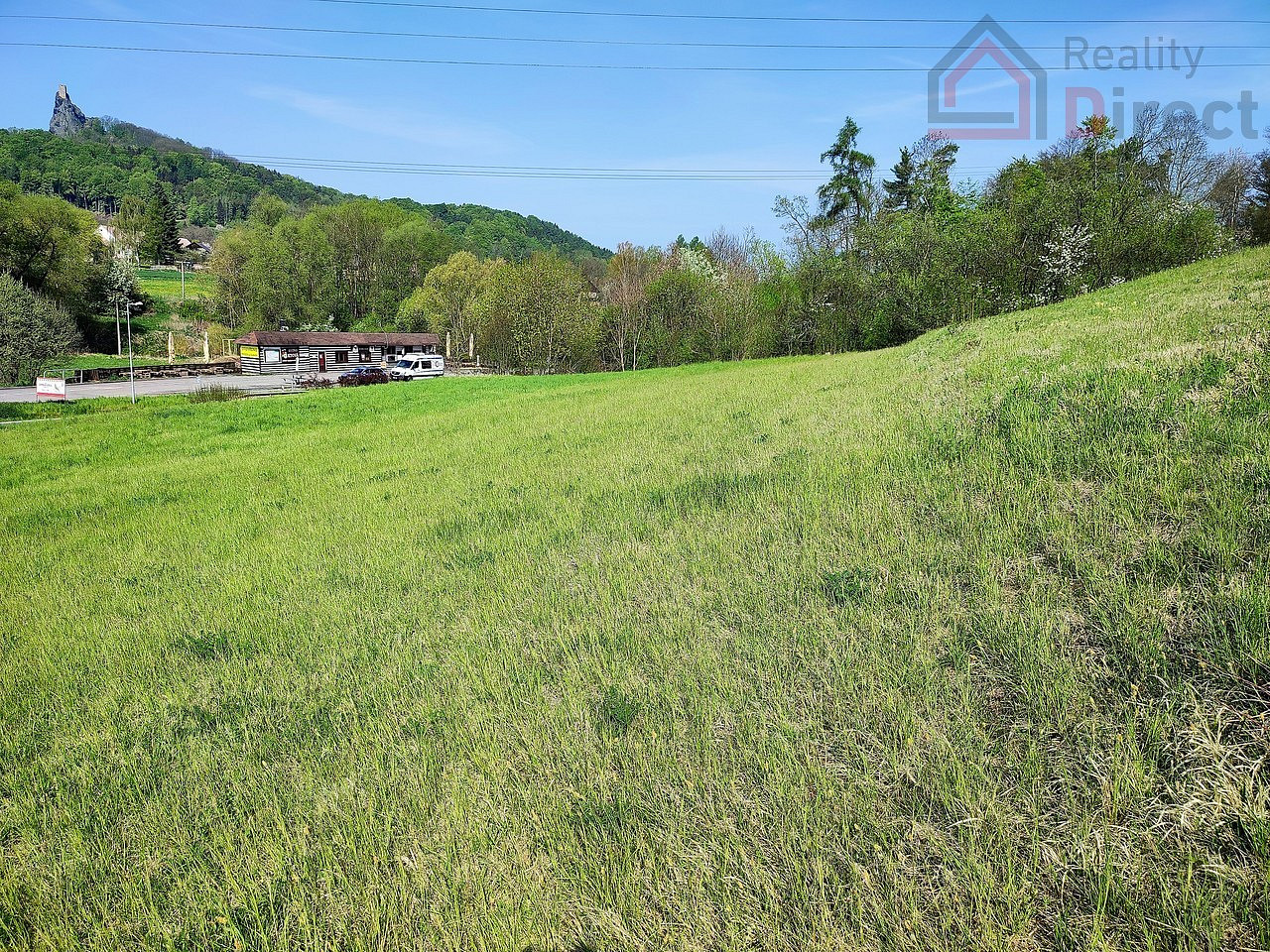Prodej stavebního pozemku 3 070 m² – pohled 2