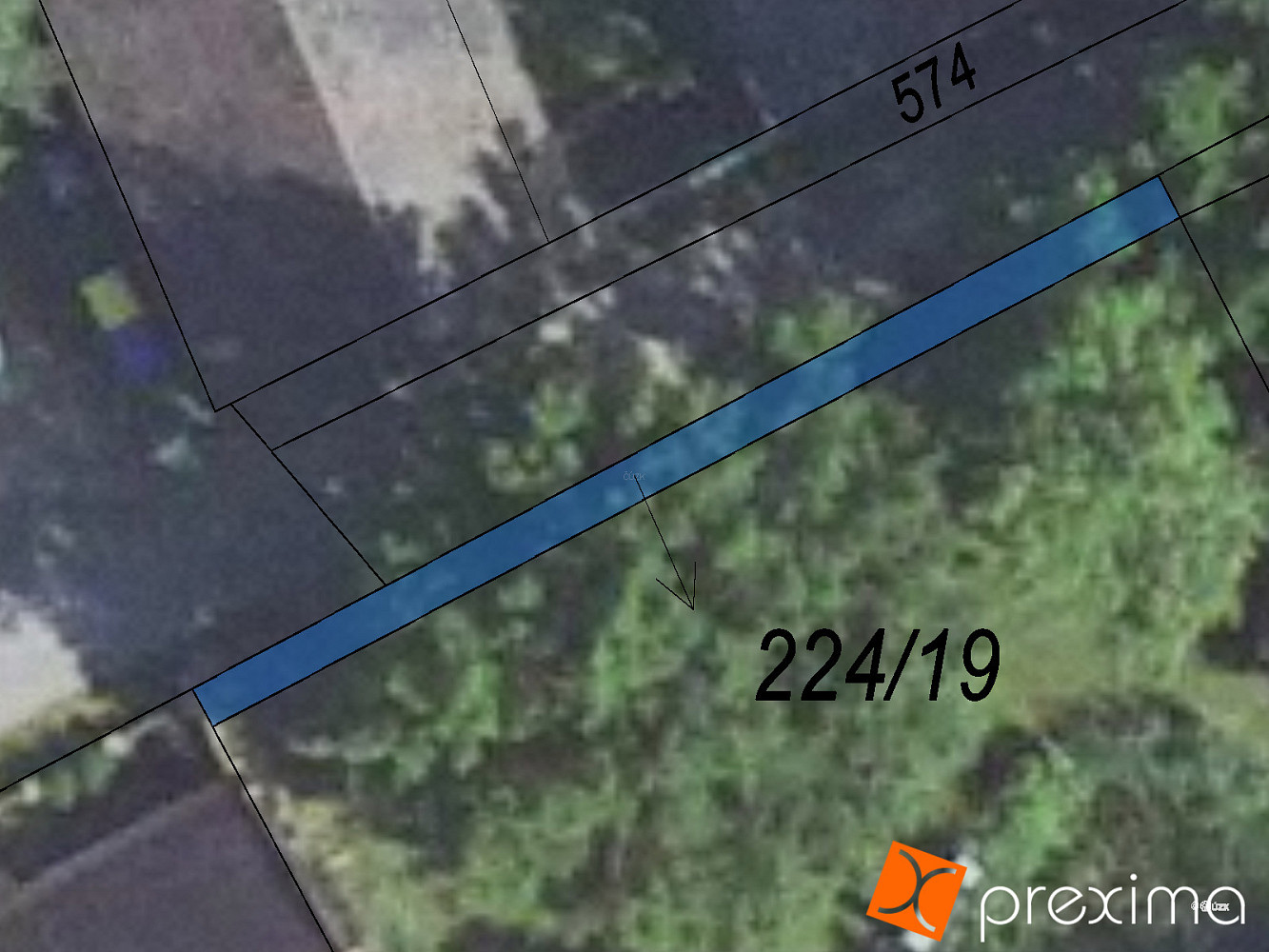 Prodej stavebního pozemku 20 m²