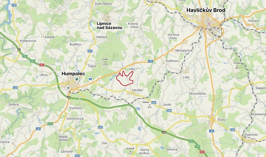 Prodej pozemku 3 466 m², Boňkov – náhled fotky 7